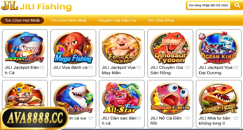 Sảnh bắn cá Jili