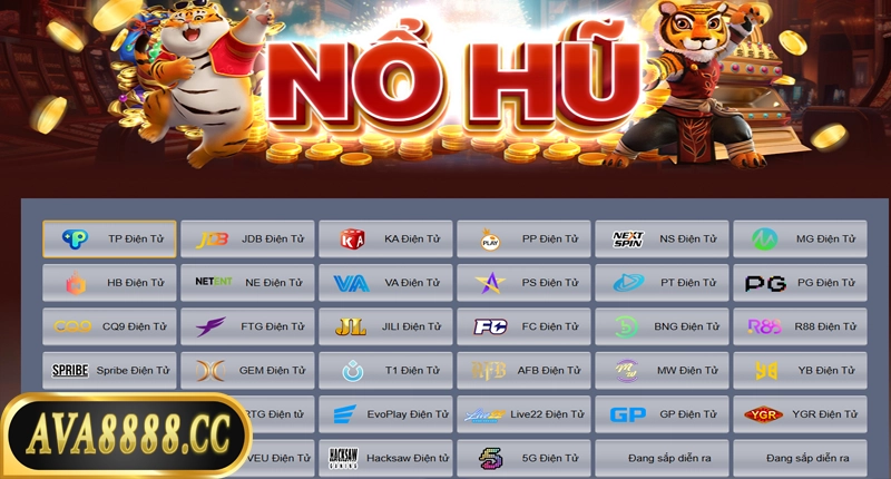 Top sảnh nổ hũ đáng chơi nhất tại Ava8888